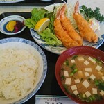 Nakagawa Shiyokudou - 海老フライ定食