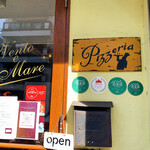 Pizzeria Vento e Mare - 店頭