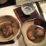 神楽坂 恵さき - さつま揚げは春菊入り