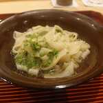 勢麟 - 牡丹鍋の〆きしめん