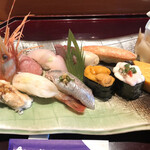 亀喜寿司 - にぎり・季節の盛合せ