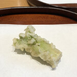 天麩羅 四季彩 村松 - 春の味わいのたらの芽