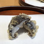 天麩羅 四季彩 村松 - 濃厚な味わいのどんこ