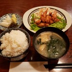 鼓祥 - 料理写真:油淋鶏ランチ2021.02.26