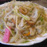 中華新楽 - 皿うどん。５５０円。