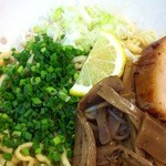 麺食堂 一真亭 - 醤油　拌麺