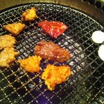 焼肉 セナラ 熊谷店 - 牛上ミノ(味噌)他