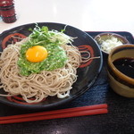 味奈登庵 - 冷やしおくらそば　５５０円