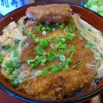 加寿里鮨 - カツ丼アップ