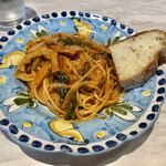 イタリアンバール オルソ - ポルケッタのアマトリチャーナ