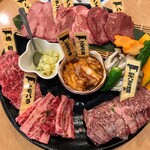 肉の田じま - コース盛合わせ