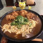 自家製麺処 御用 - 鳥天チーズカレーうどん大　890円（税込）　※かなりの！大ボリューム