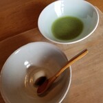 味道広路 - お菓子と抹茶