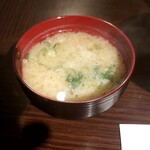 鮨ＤＩＮＩＮＧ 辰 - 味噌汁