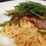 パスタ屋一丁目 - 辛し明太子パスタ＋ベーコン