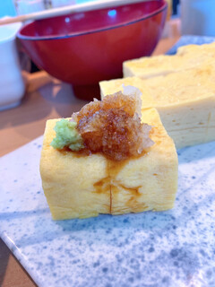 Sushihabesuto - おろしとワサビに少しのお醤油で完成される