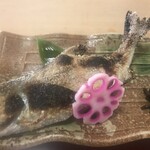 小菅の湯 ひのき - 山女魚の塩焼き