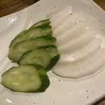 焼き鳥 貴 - 漬物