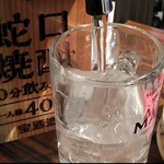 Hakata Shouten - 夢の蛇口焼酎。
                        飲み過ぎ注意報。