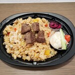 鉄板焼 峰 - スタミナビーフ炒飯　800円