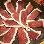 手打ちそばさくら - 鴨鍋用スライス肉