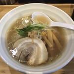 らぁめん 麺彩家 - ホタテ薫るしおそば