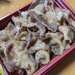 安楽亭 - 焼肉カルビ弁当（750円＋税）