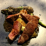 キャトルラパン 北梅田 - フォアグラ苦手な人用。お肉ダブル( ^ω^ )