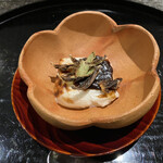 日本料理 会席小久保 - 焼き胡麻豆腐