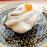Hama Zushi - 牡蠣握りポン酢ジュレ乗せ