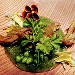 Gibier MIYAMA - 本モロコの炭火焼き