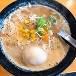 広島らーめん　平の家 - 味噌ラーメン
      たまごトッピング