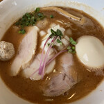 らぁ麺屋09． - 特製濃厚海老らぁ麺¥950