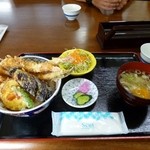 活魚ニューこのり - ミックス天丼