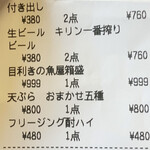 NEW TSURUMATSU - 盛り合わせ800円。。。