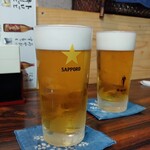 とりせん若どり専門店 - 生ビール 550円