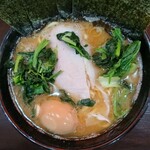 ラーメン 杉田家 - ラーメン並＋のり・青菜増し