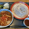 手打ちそばやさん うどんやさん 白虎 - 料理写真:キノコ汁そば (会津産) そばつゆ も付けて