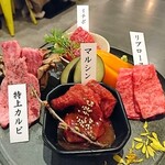 京都焼肉 enen - 4種盛