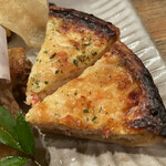 きんぼし - カニとホタテのキッシュ（コース内）評価＝○