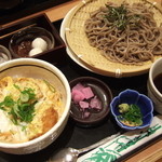 かつ一 - ミニヒレカツ丼とざるそば