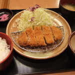 かつ一 - 昼のロースかつ定食