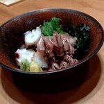 東屋 - ホタルイカ（ボイル）、タコブツ