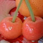 久栄堂菓子舗 - お雛菓子（さくらんぼ）