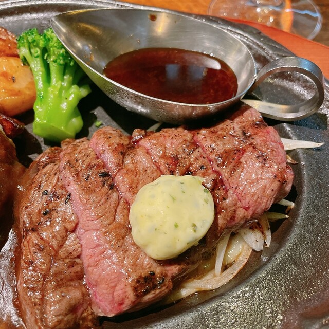 肉の万世 新橋店 ニクノマンセイ 新橋 ハンバーグ 食べログ