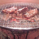 焼肉の達人 - ハラミを焼きます