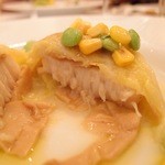 レストラン アラジン - Aug, 2012 ホタテとセップ茸をキャベツでくるみまして