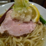 麺舎 ヒゲイヌ - ヒヤシオ：こんな感じ②