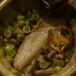 恵比寿　くろいわ - 丹波の銀杏、丹波しめじ、丹波ぐじの炊き込みご飯