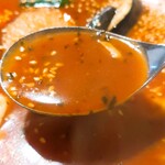 アジアンスープカリー べす - 2021/2  酸味があるトマトスープです！